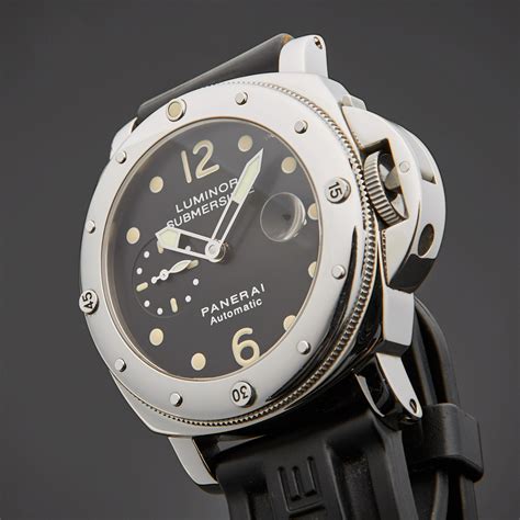 panerai luminor submersible black dial|panerai luminor submersible for sale.